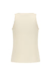 SWAYING/KNIT hairy hook tank top SW24SS1T01 off-white PS72